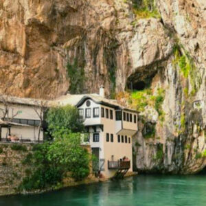 Blagaj Tekke – Sufi Serenity by the River,halal travel guide bosnia 2025