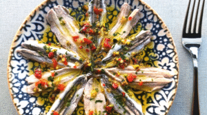 Fresh seafood in coastal towns