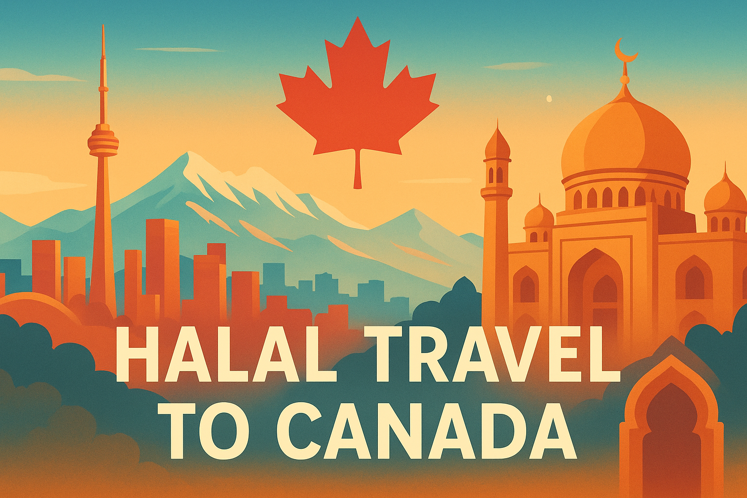 🌍 Halal Travel to Canada: A Complete Muslim-Friendly Guide