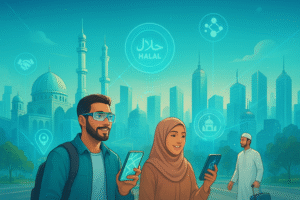 Global Muslim-Friendly Travel Networks
 ,Blockchain Integration for Trust

