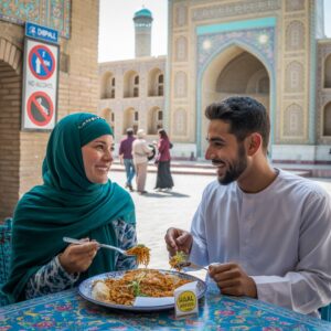 Dining, Accommodation & Muslim-Friendly Amenities,Halal Food – Abundant and Certified
