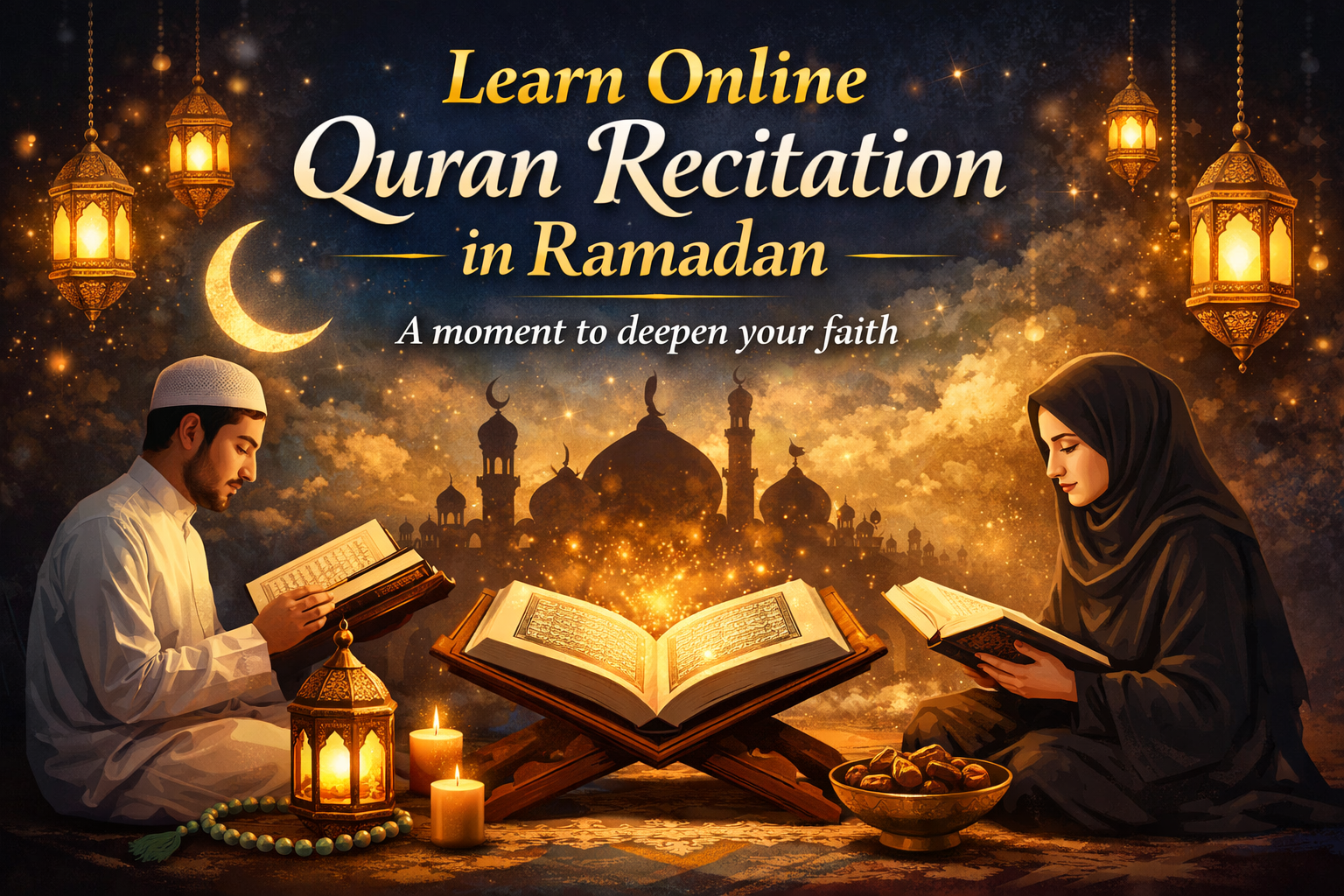 Learn Online Quran Recitation in Ramadan – A moment to deepen your faith