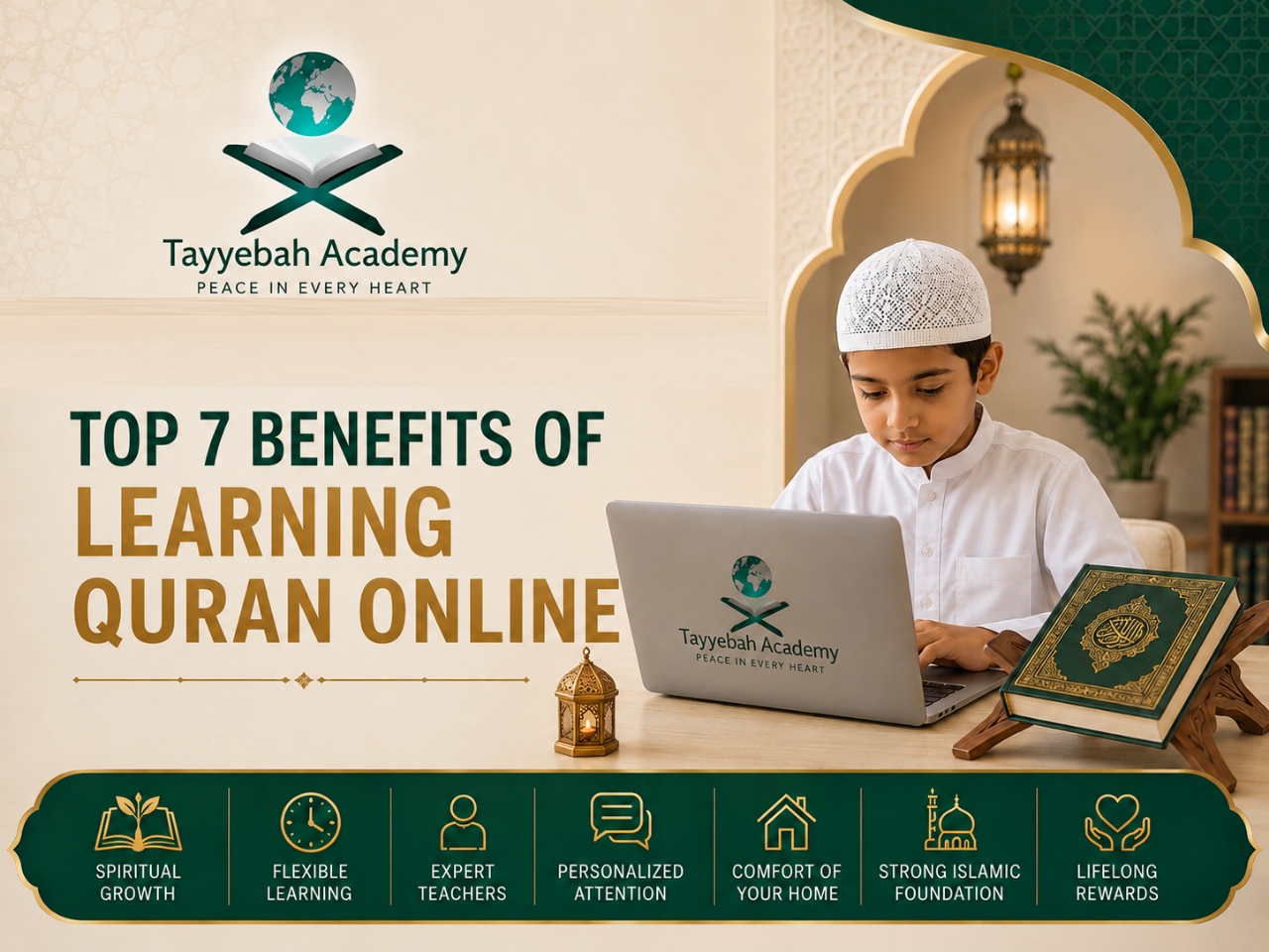 Top 7 Benefits of Learning Quran Online
